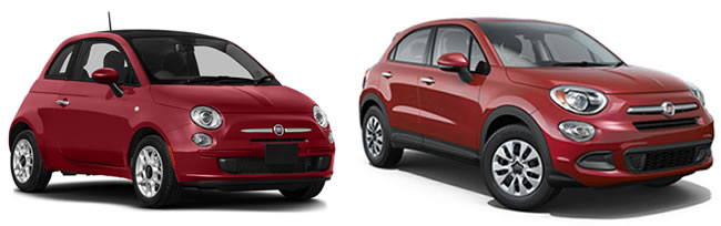 Fiat 500 roof raacks vehicle image